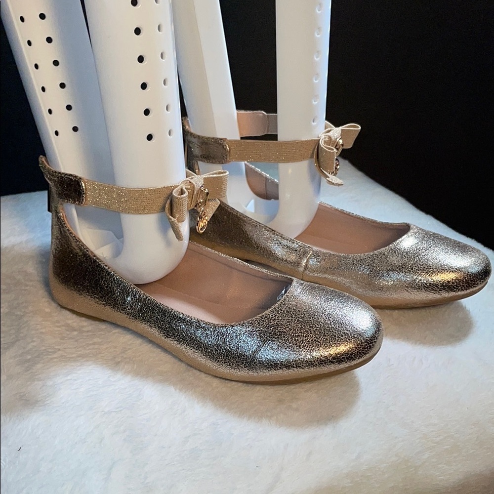 MICHAEL Michael Kors Gold Mary Jane Flats